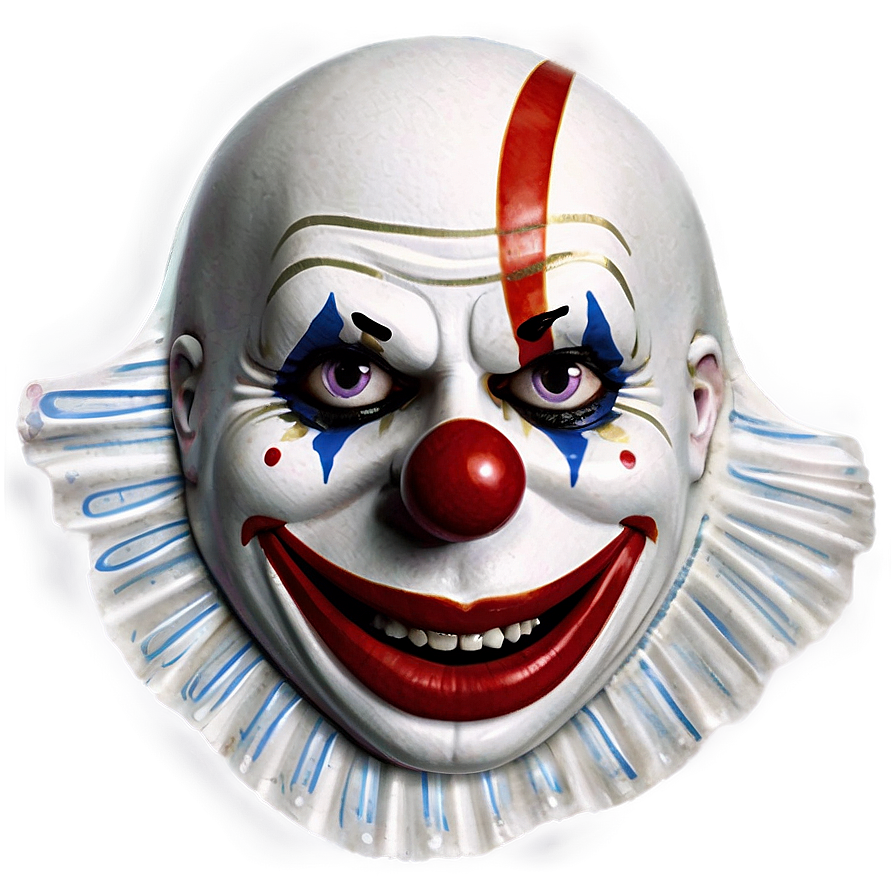 Clown Mask A PNG Image