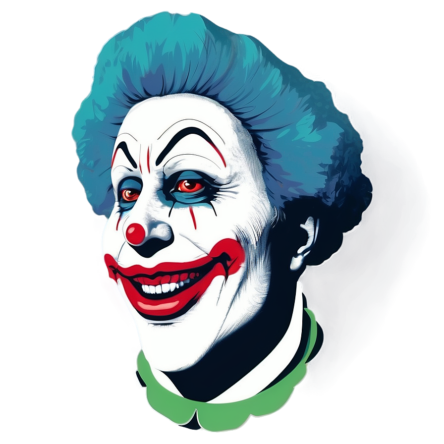 Clown Silhouette Scene Png Qbq PNG Image