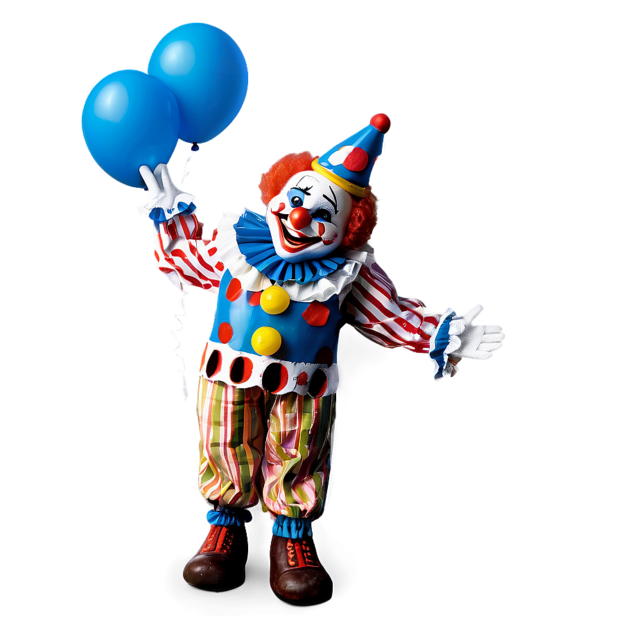 Clown With Balloons Png 05232024 PNG Image