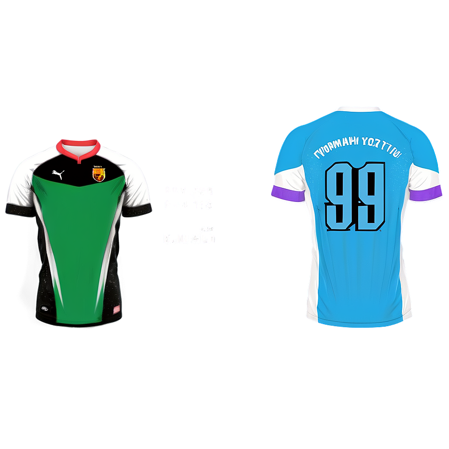 Club Football Jersey Png Wep PNG Image