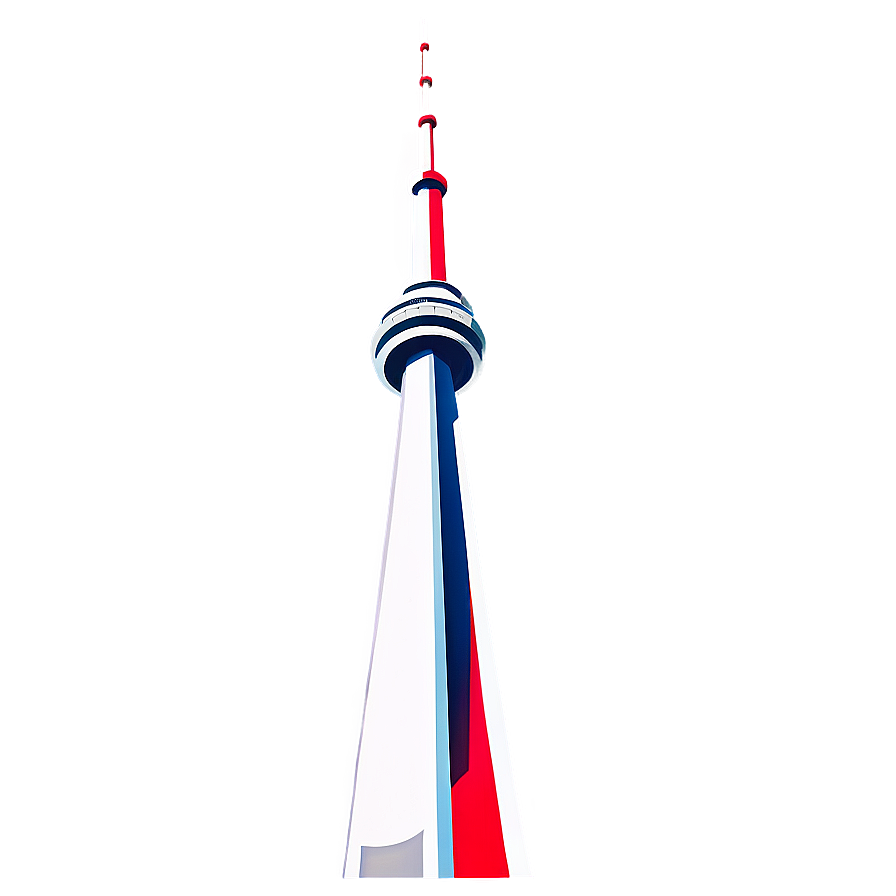 Cn Tower Detailed Vector Png Pdw PNG Image