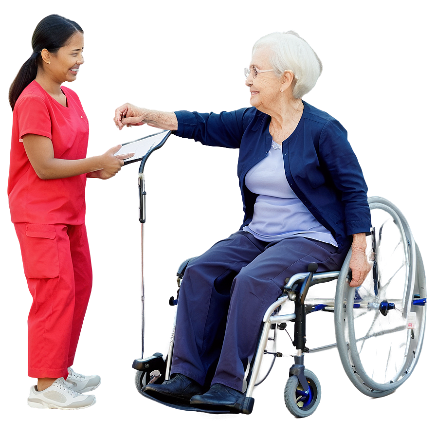 Cna Patient Mobility Assistance Png Igd PNG Image