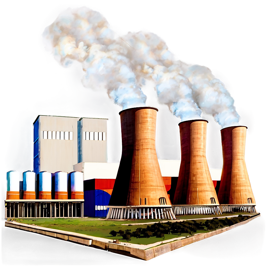 Coal Fired Power Station Png 06132024 PNG Image