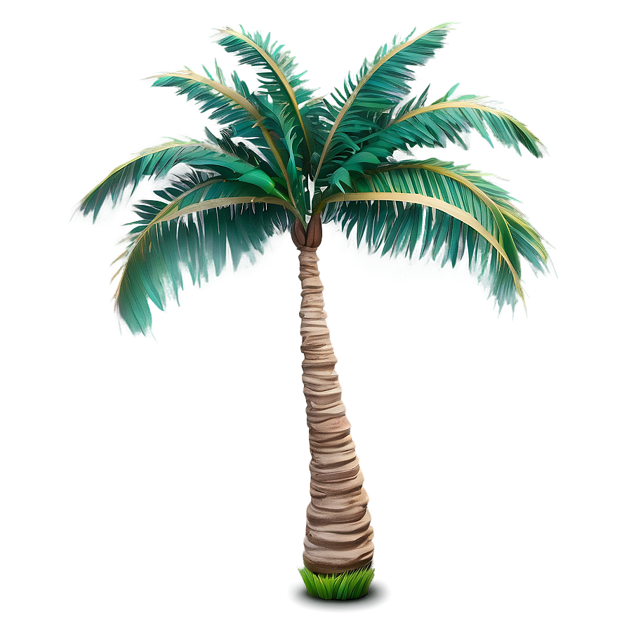 Coastal Palm Tree Shape Png Pkf90 PNG Image