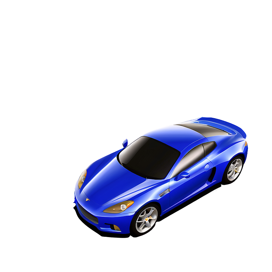 Cobalt Blue Sports Car Png 06252024 PNG Image