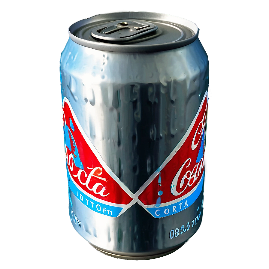 Coca Cola Can With Straw Png 06122024 PNG Image