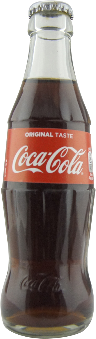 Coca Cola Original Taste Bottle PNG Image