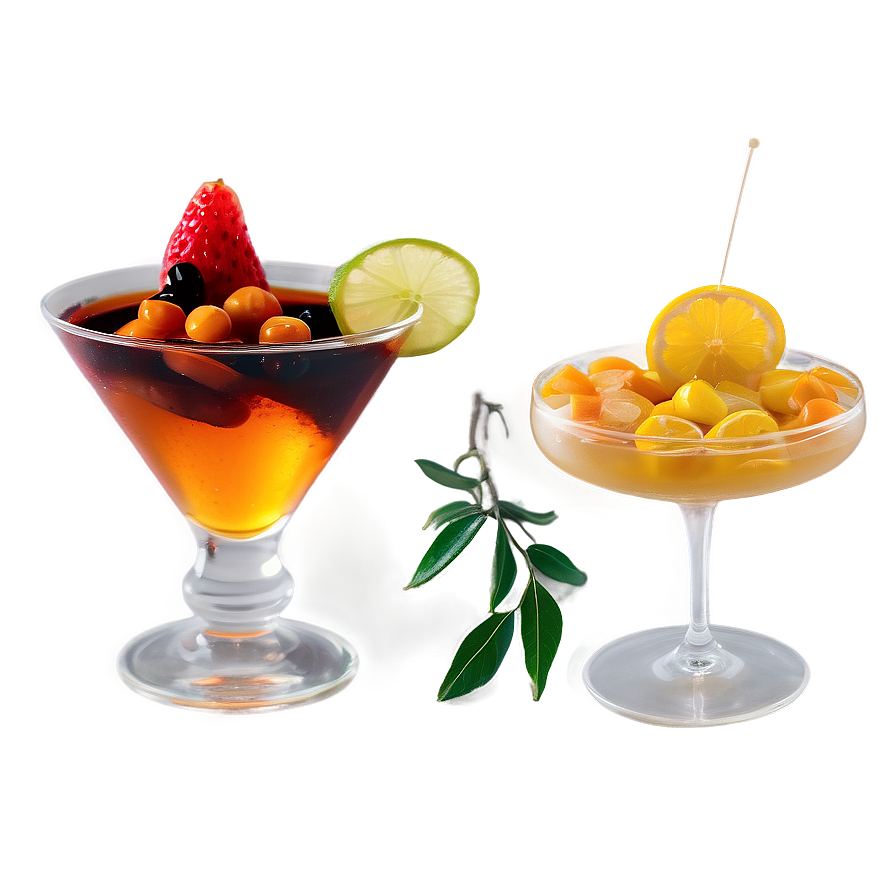 Cocktail Garnish Ideas Png 40 PNG Image