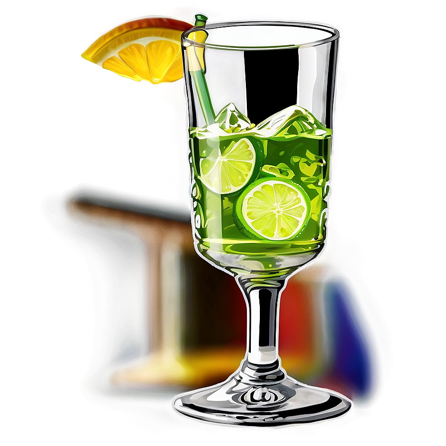 Cocktail Glass With Drink Png Tue PNG Image