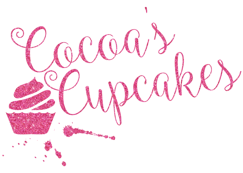 Cocoas Cupcakes Logo Sparkle PNG Image