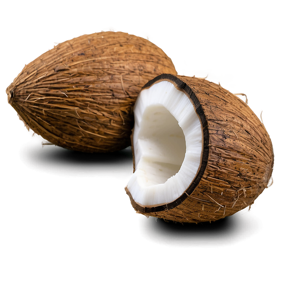 Coconut Half Slice Png 05242024 PNG Image