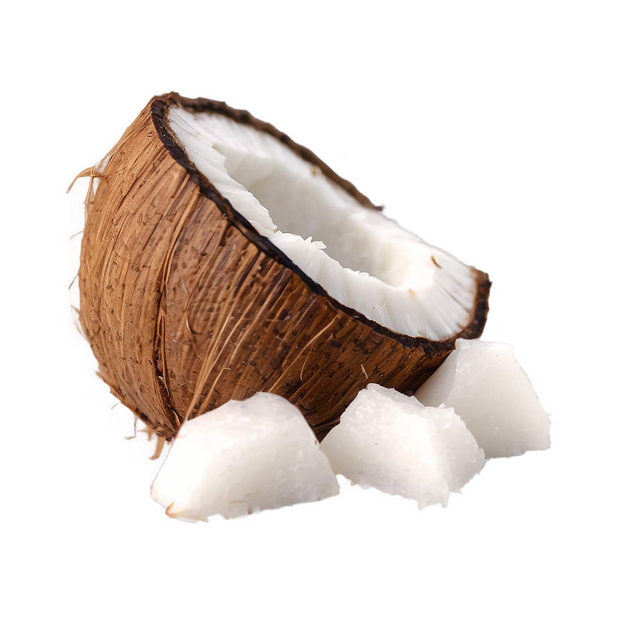 Coconut Half Slice Png 05242024 PNG Image