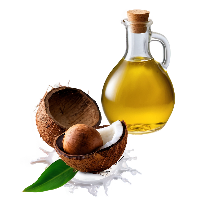 Coconut Oil Cooking Oil Png 34 PNG Image