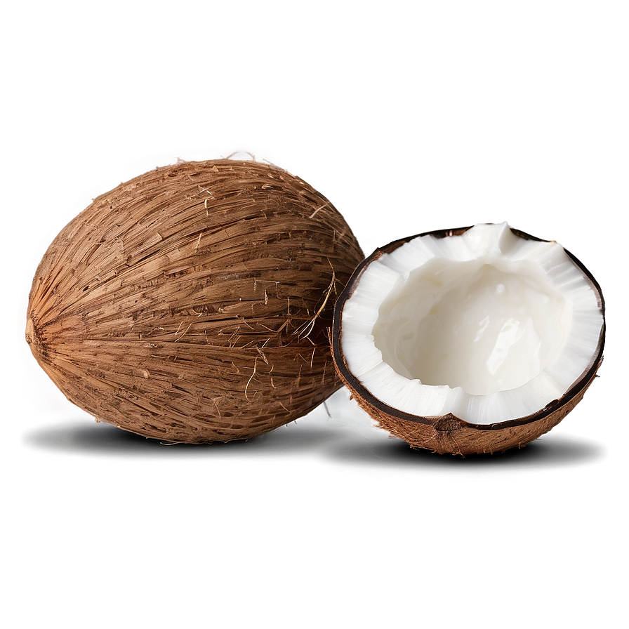 Coconut Oil Snack Ingredient Png 06262024 PNG Image