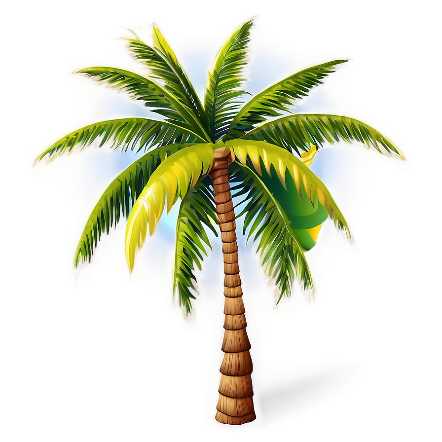 Coconut Tree And Beach Png 73 PNG Image