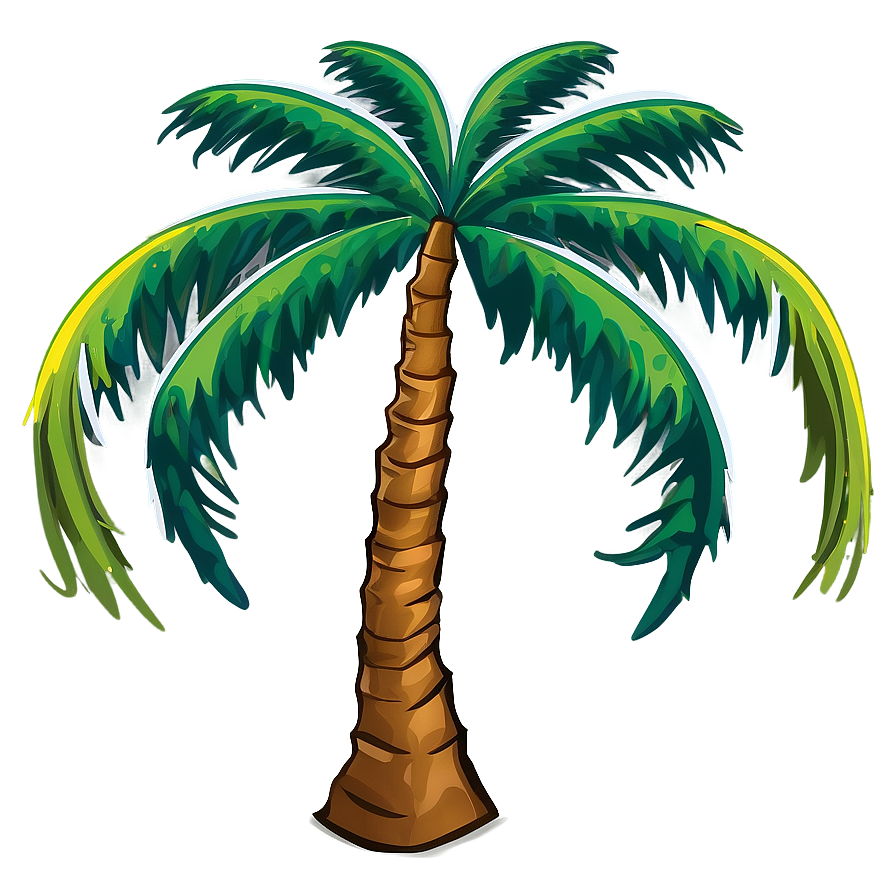 Coconut Tree In Paradise Png 06202024 PNG Image