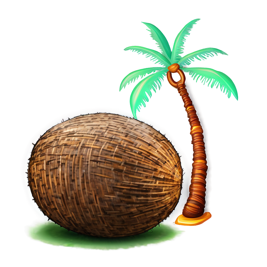 Coconut Tree Sketch Png Ucl58 PNG Image