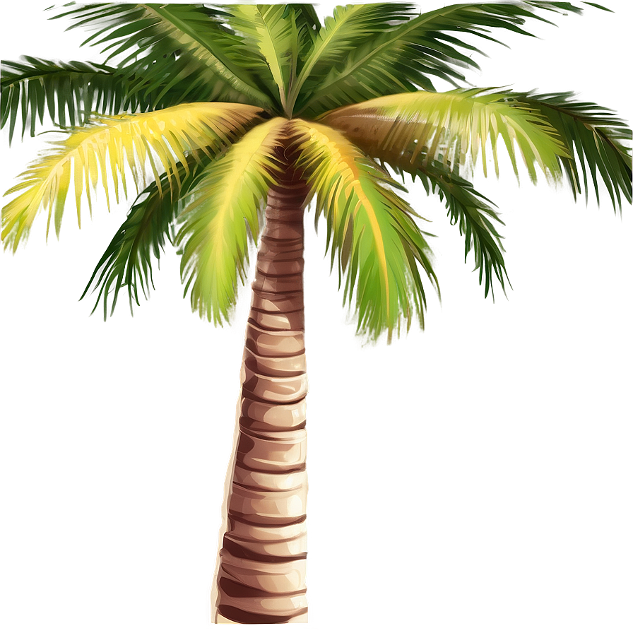 Coconut Tree With Sunset Background Png 06202024 PNG Image