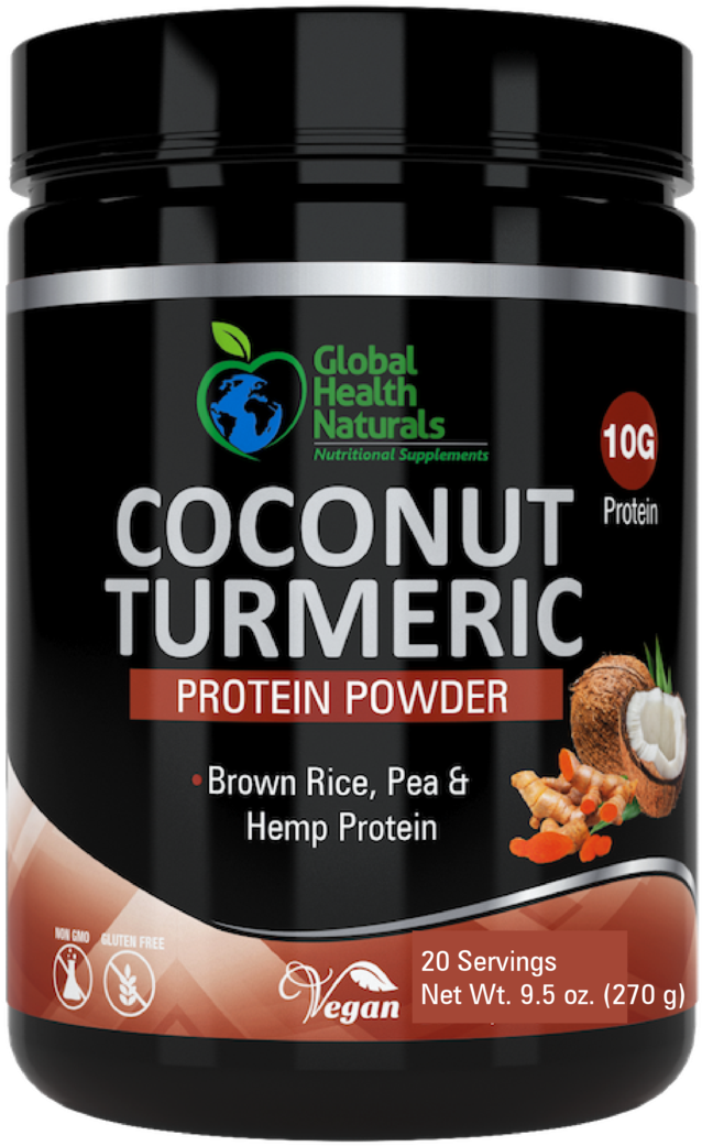 Coconut Turmeric Protein Powder PNG Image