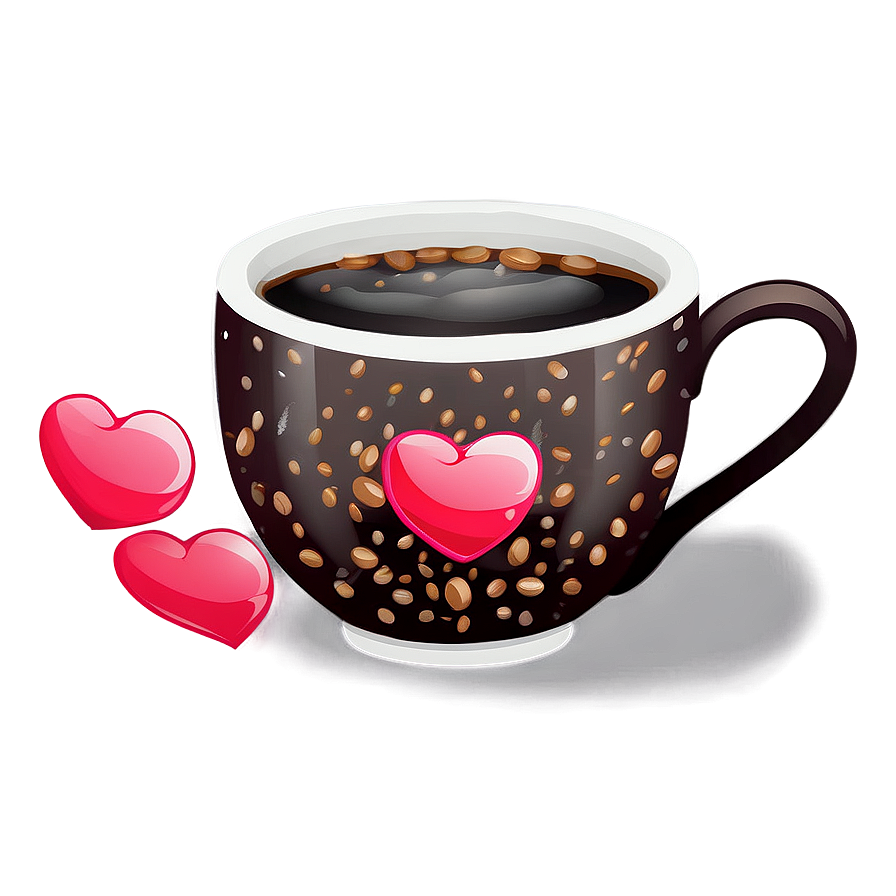 Coffee Cup With Heart Png 81 PNG Image