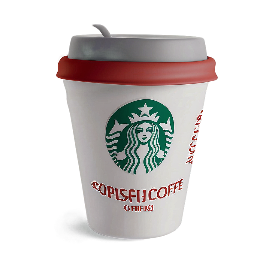 Coffee Cup With Logo Png Cro PNG Image