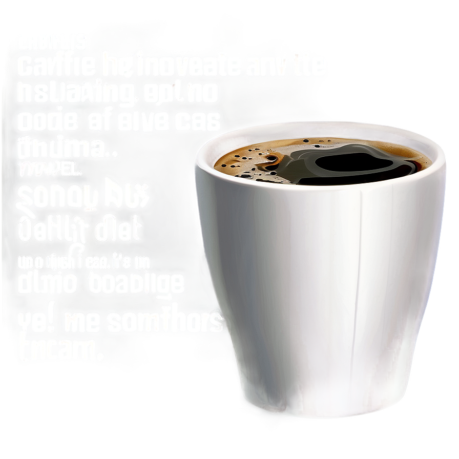 Coffee Cup With Quote Png 05042024 PNG Image