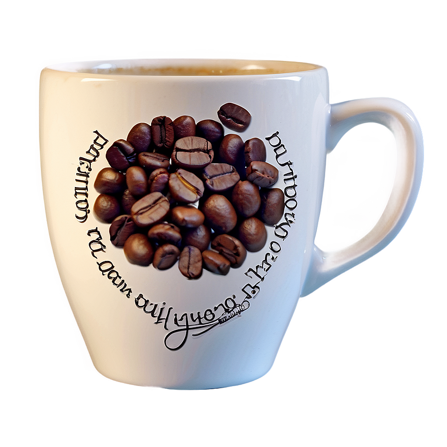 Coffee Cup With Quote Png Pkr PNG Image