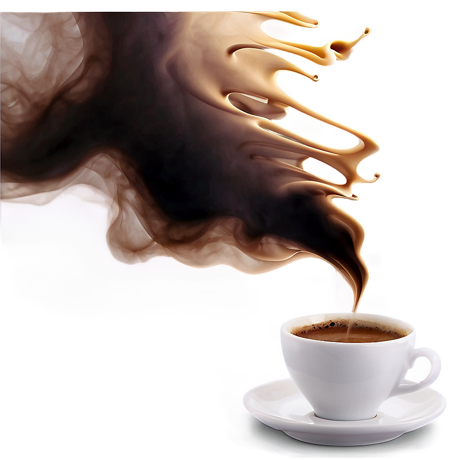 Coffee Smoke Elegance Png 95 PNG Image