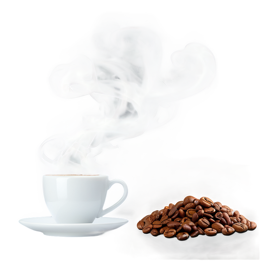 Coffee Smoke Whisper Png 3 PNG Image