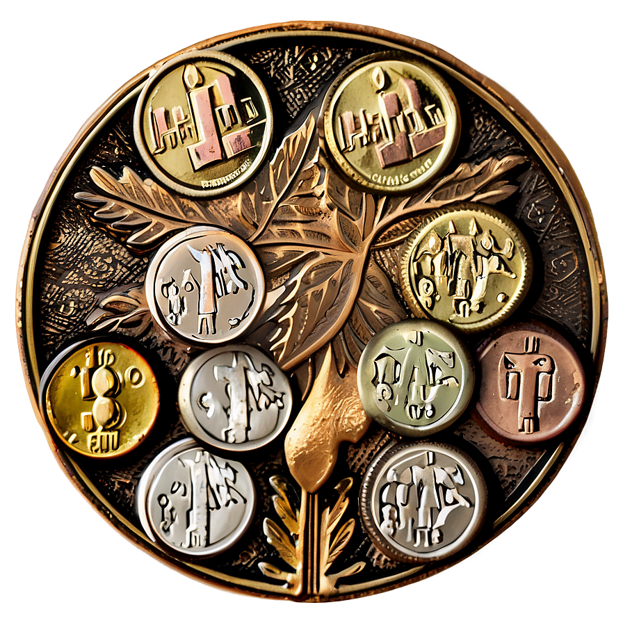 Coin Collection Png Nke PNG Image