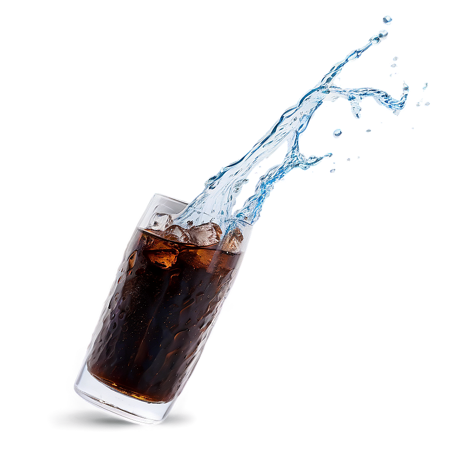 Cola Drink Splash Png Pvp PNG Image