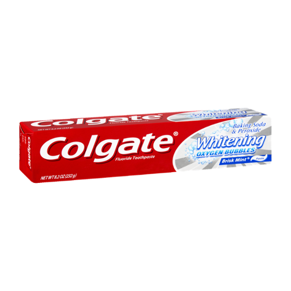 Colgate Whitening Toothpaste Packaging PNG Image