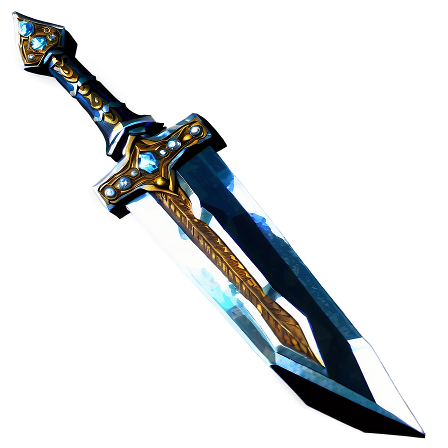 Collector's Diamond Sword Png 05252024 PNG Image