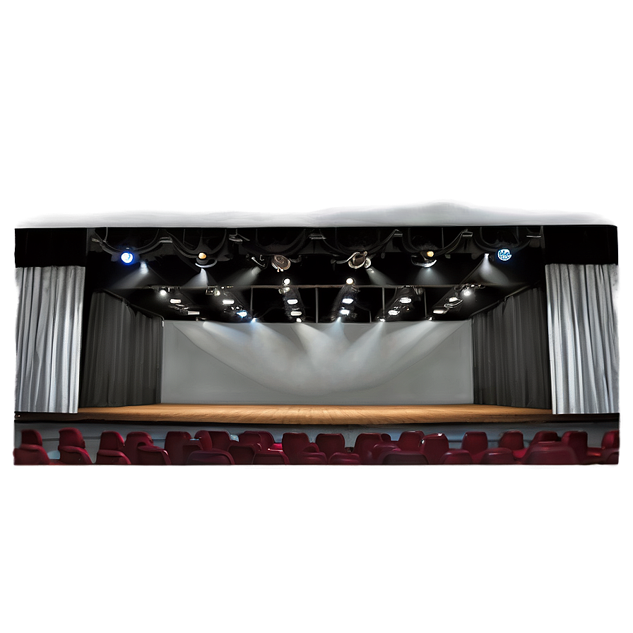 College Theatre Stage Png 6 PNG Image