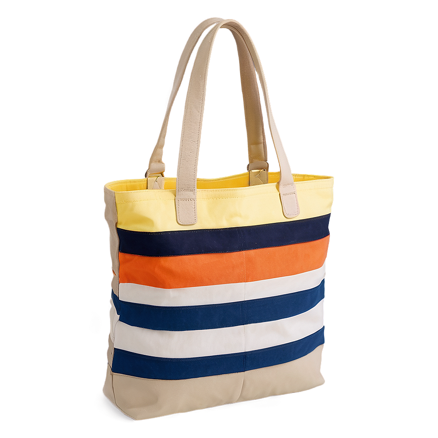 Color Block Tote Bag Png Kwp27 PNG Image