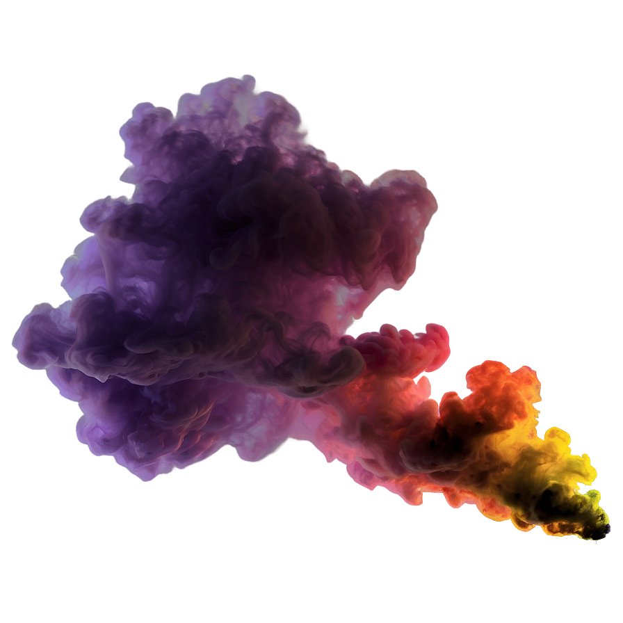 Color Smoke A PNG Image