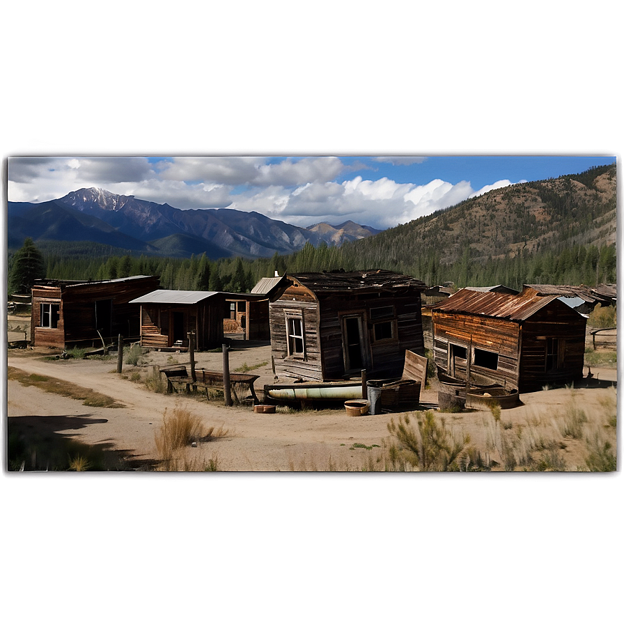 Colorado Ghost Towns Png 06112024 PNG Image