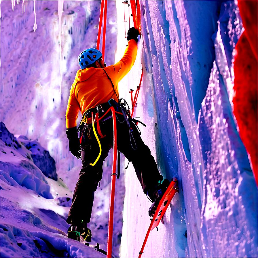 Colorado Ice Climbing Png 06112024 PNG Image