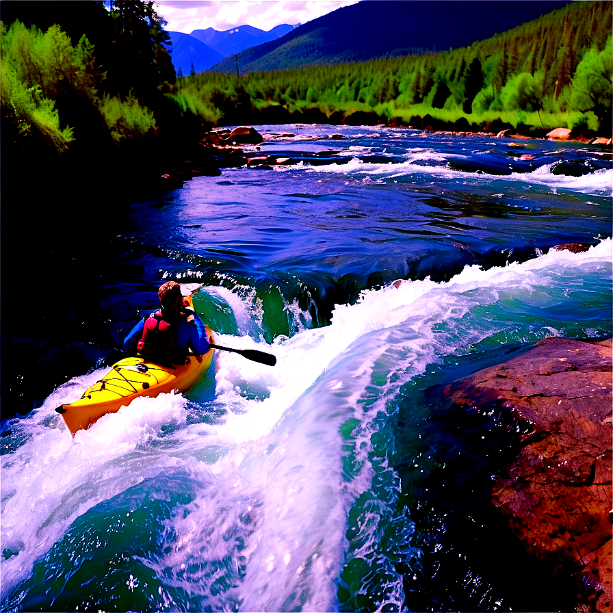 Colorado Kayaking Rivers Png Bln15 PNG Image