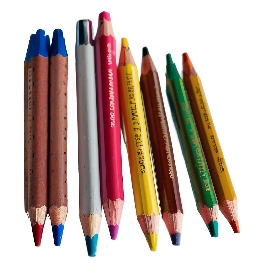 Colored Pencil Ideas Png Pfh66 PNG Image