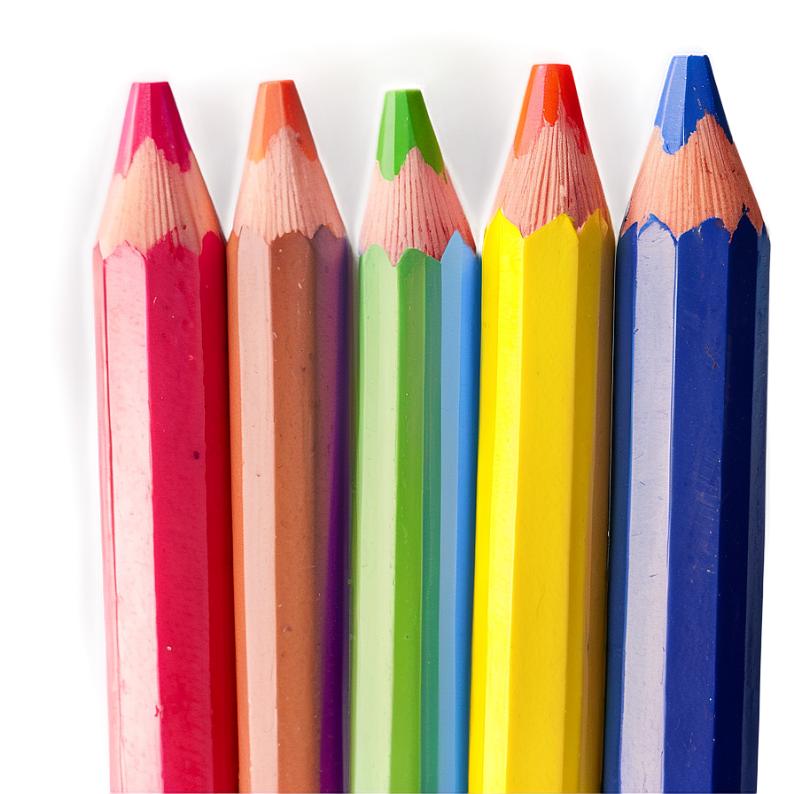 Colored Pencil Pack Png 42 PNG Image