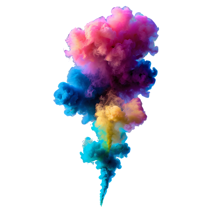 Colored Smoke Explosion Transparent Png 05262024 PNG Image