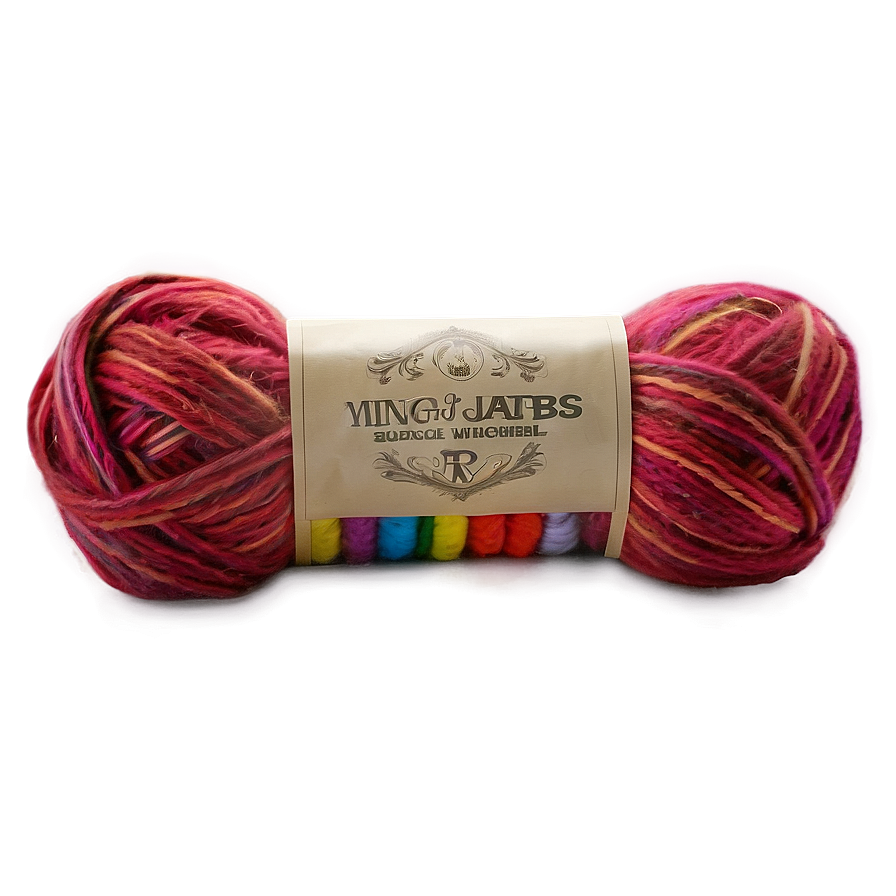 Colored Wool Bundle Png 06252024 PNG Image