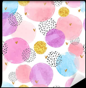 Colorful_ Abstract_ Bubbles_ Pattern PNG Image