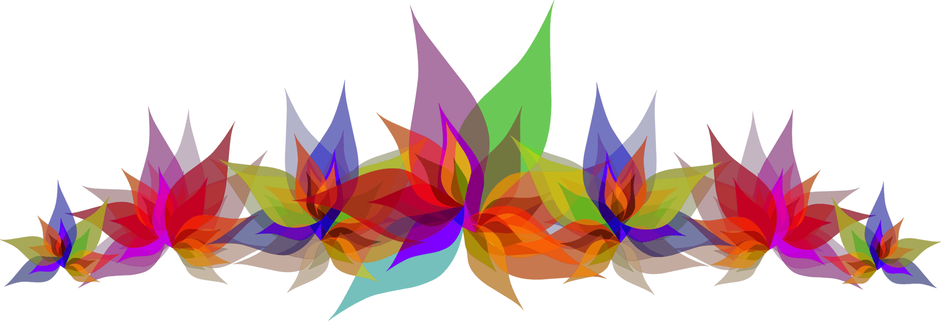 Colorful_ Abstract_ Flame_ Patterns PNG Image