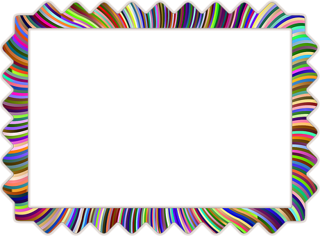 Colorful Abstract Frame PNG Image