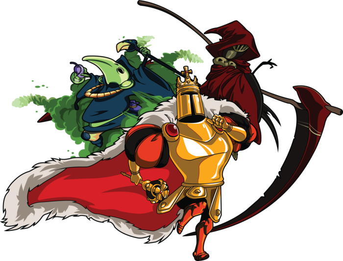 Colorful_ Animated_ Knights PNG Image