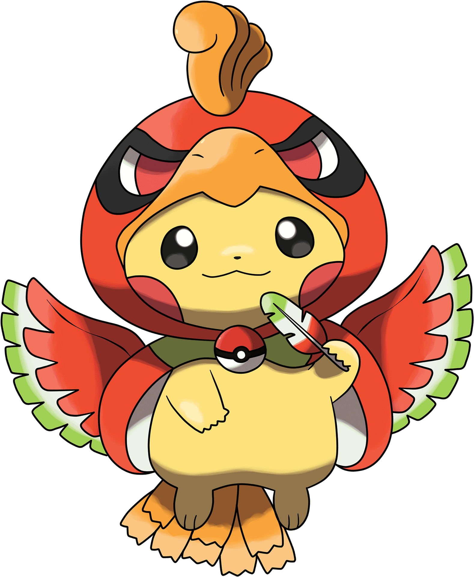 Colorful Anime Character Pokemon PNG Image