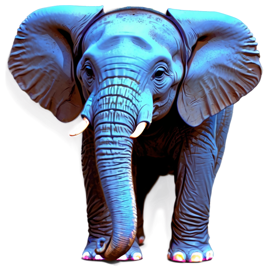 Colorful Baby Elephant Png 87 PNG Image