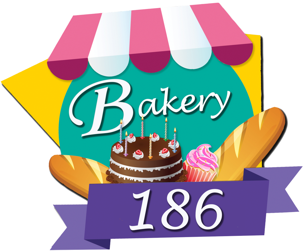 Colorful Bakery Logo Design PNG Image